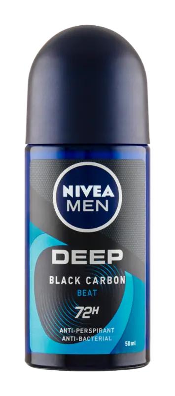 NIVEA Men Antiperspirant roll-on pro muže Deep Beat, 50 ml