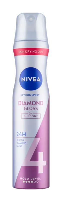 NIVEA Lak na vlasy Diamond Gloss, 250 ml