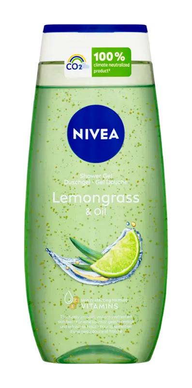 NIVEA Osvěžující sprchový gel Lemongrass & Oil, 250 ml
