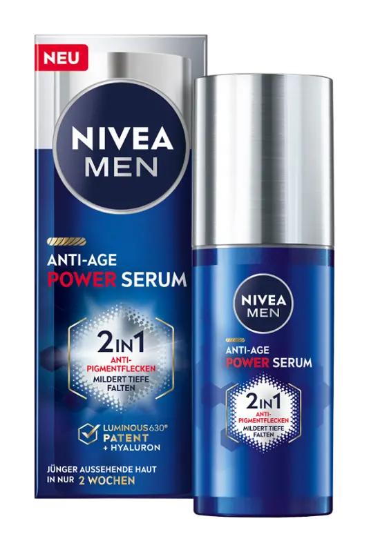 NIVEA Men Anti-Age posilující Power sérum 2v1, 30 ml