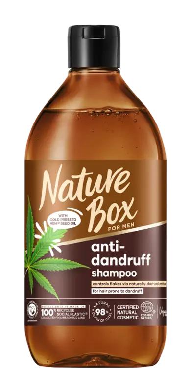 Nature Box Šampon proti lupům Anti-dandruff, 385 ml