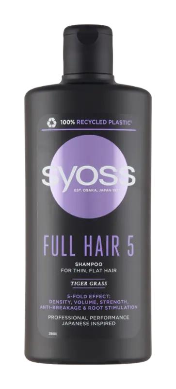Syoss Šampon Full Hair 5 pro slabé vlasy bez objemu, 440 ml
