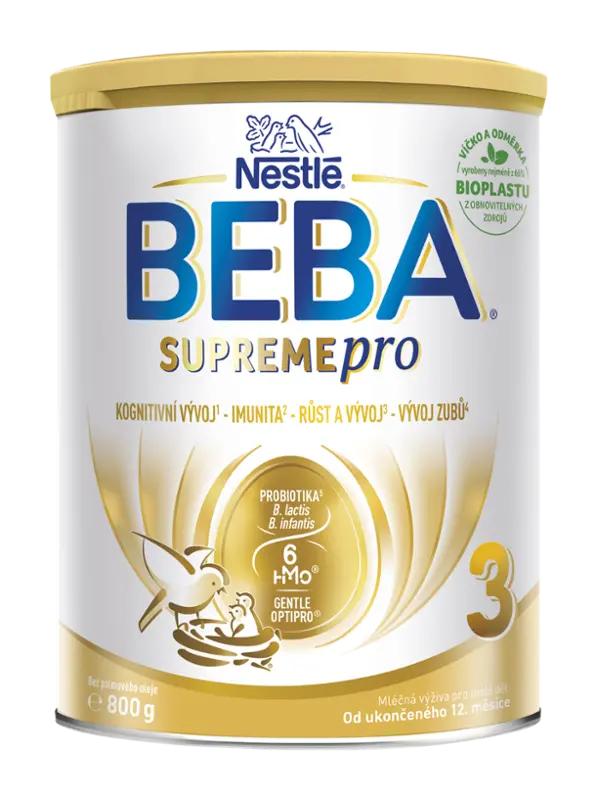 BEBA Mléko pro malé děti SUPREMEpro 3, od ukončeného 12. měsíce, 800 g