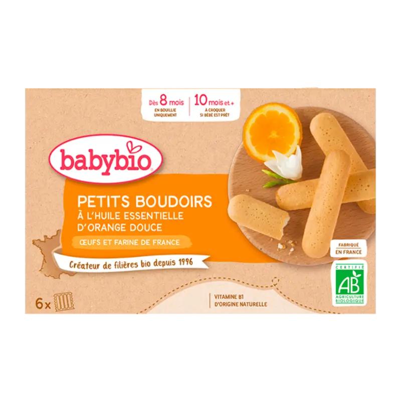 Babybio Bio piškoty pomeranč, 120 g