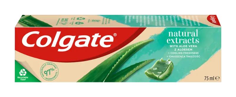 Colgate Zubní pasta Natural Extracts Aloe Vera, 75 ml