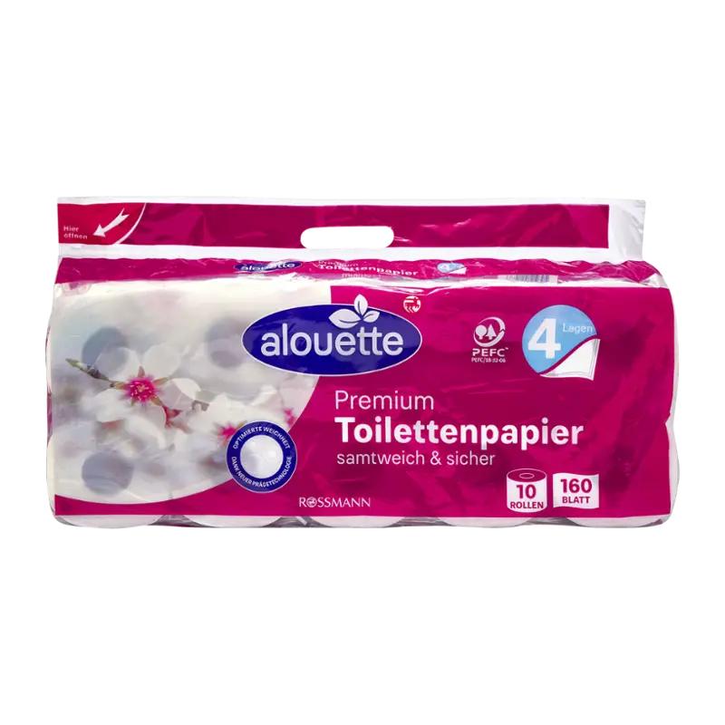 alouette Toaletní papír Premium 4vrstvý, 10 ks