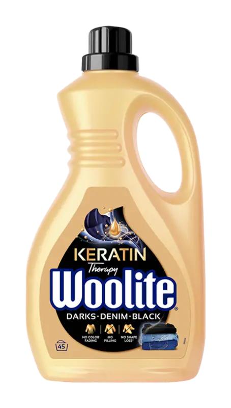 Woolite Prací gel Keratin Therapy Darks Denim Black, 45 pd