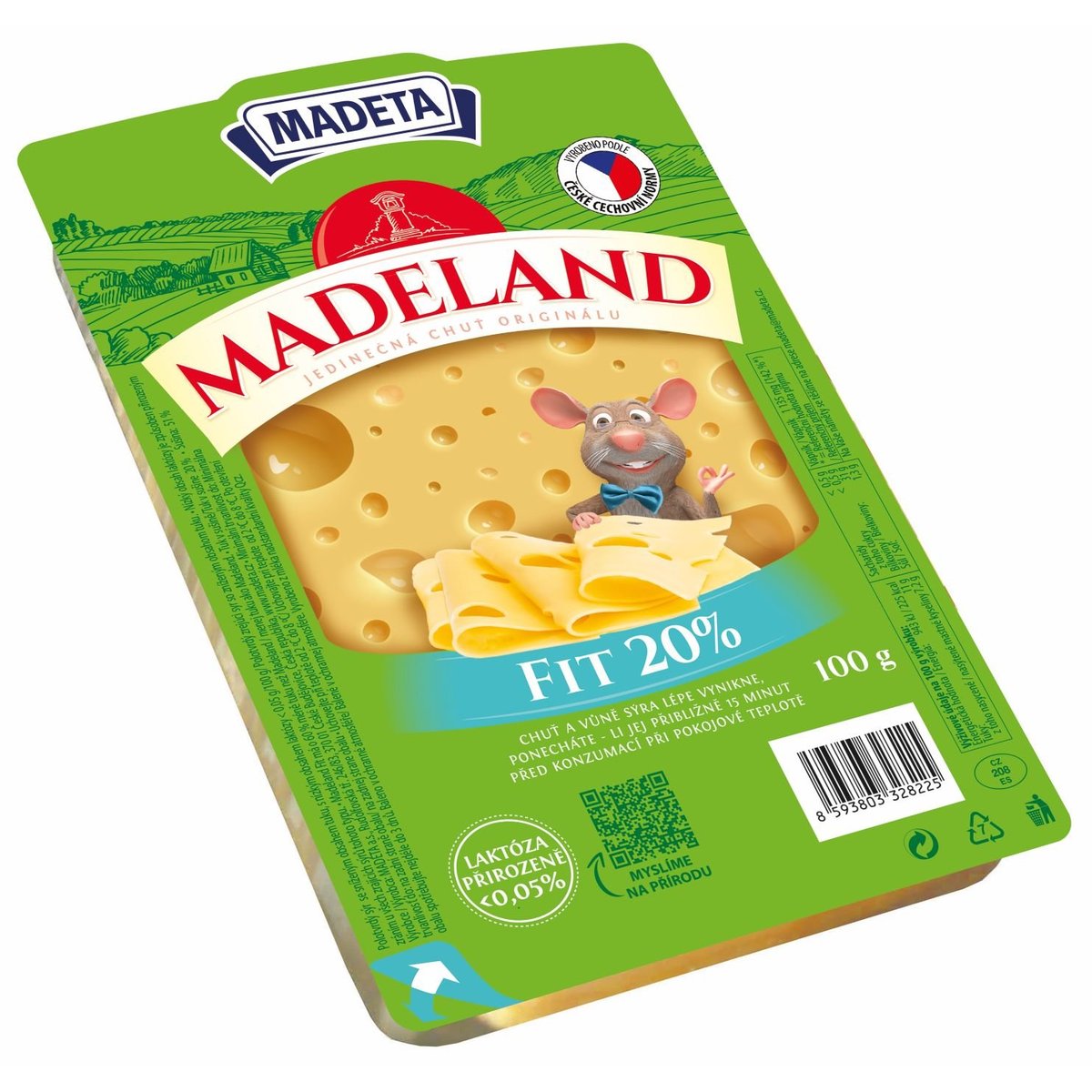 Madeta Madeland Fit 20% plátky
