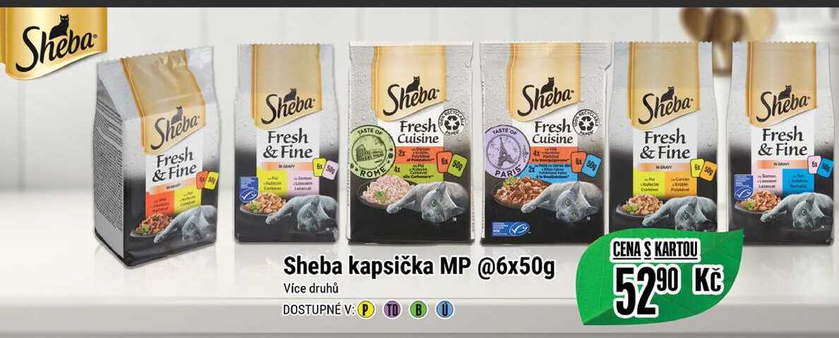Sheba kapsička MP @6x50g  