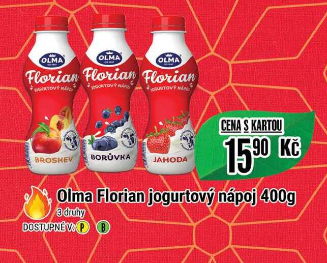 Olma Florian jogurtový nápoj 400g  