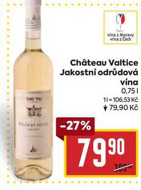 Château Valtice Jakostní odrůdová vína 0,75l