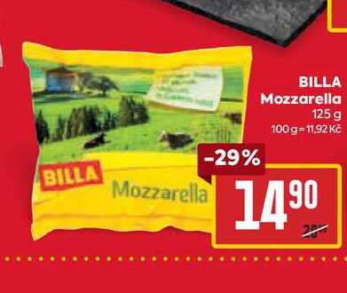 BILLA Mozzarella 125 g