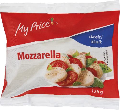 My Price Mozzarella, 125 g