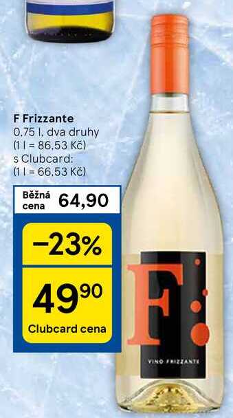 F Frizzante, 0.75 l