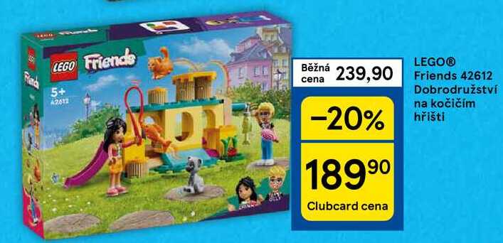 LEGO® Friends 42612 Dobrodružství na kočičím hřišti 