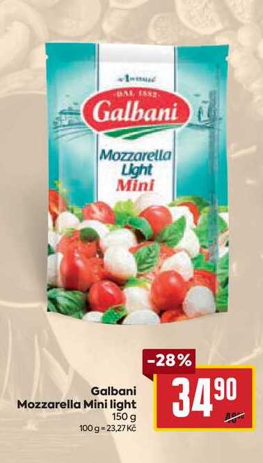 Galbani Mozzarella Mini light 150 g