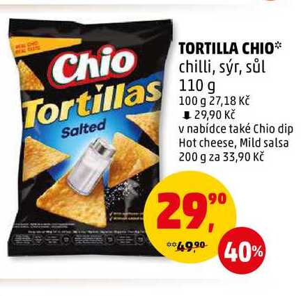 TORTILLA CHIO, 110 g 