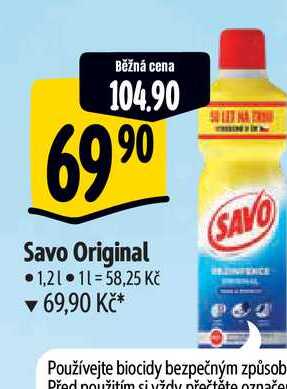  Savo Original 1,2 l
