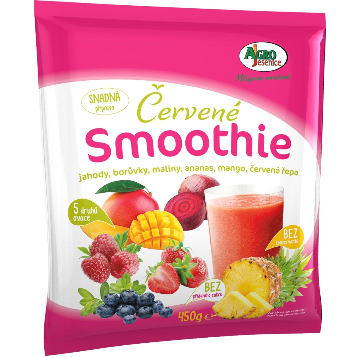 Agro Jesenice Smoothie červené