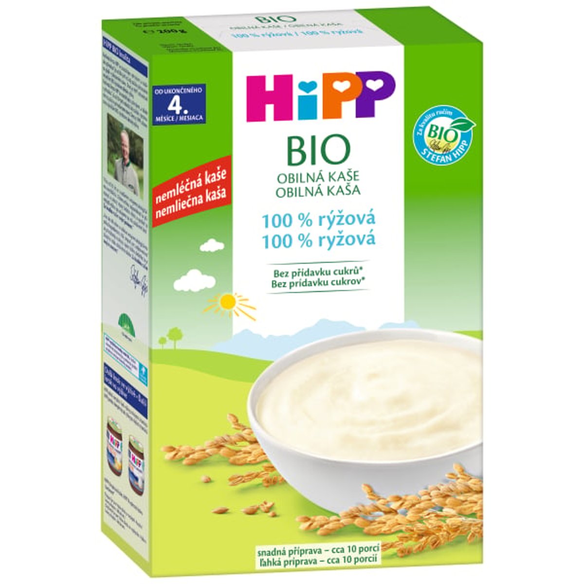HiPP BIO Obilná kaše 100% rýžová
