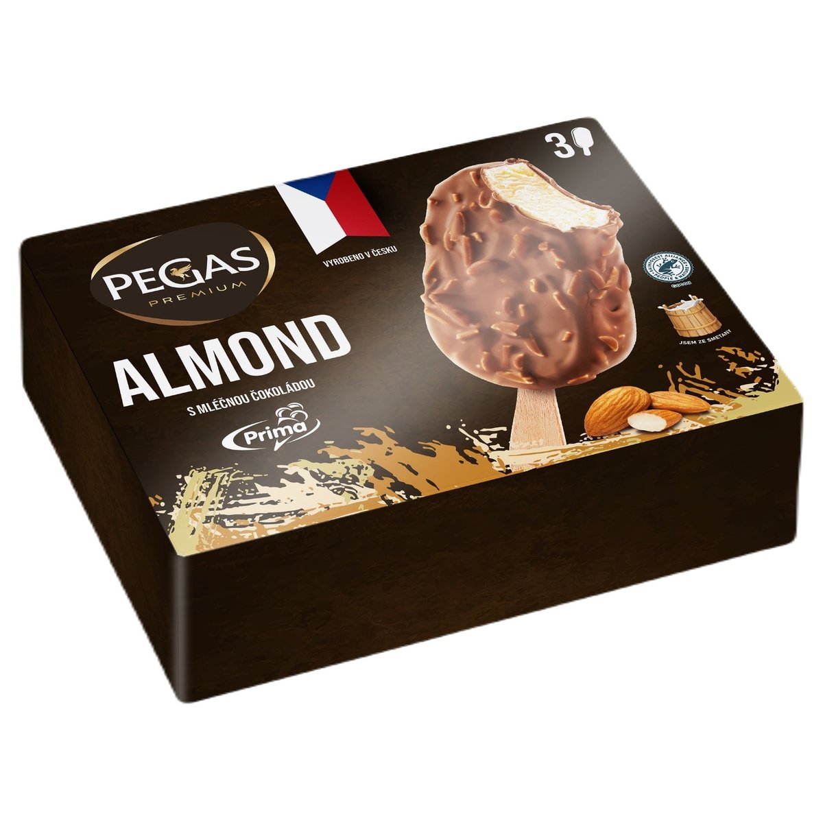 Prima Pegas Premium Almond multipack (3×100 ml)