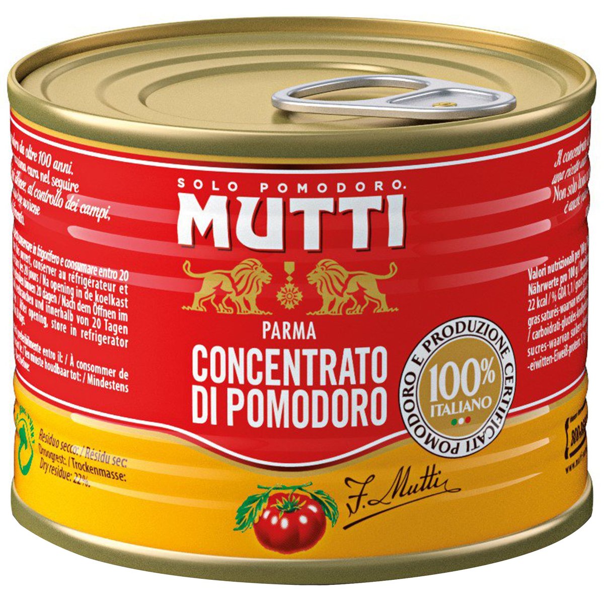 Mutti Rajčatová pasta