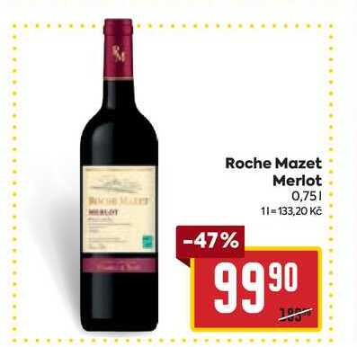Roche Mazet Merlot 0,75l