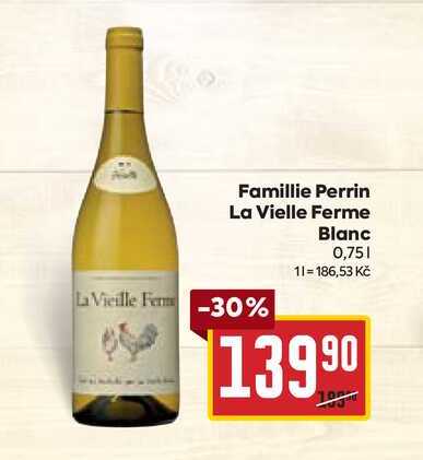 Famillie Perrin La Vielle Ferme Blanc 0,75l