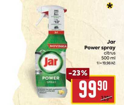Jar Power spray citrus 500 ml 