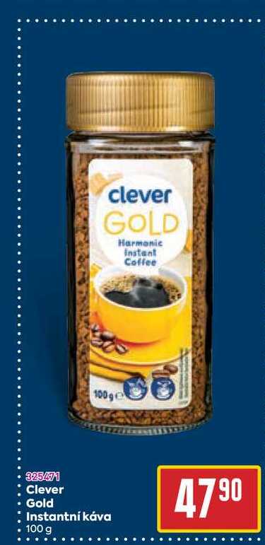 Clever Gold Instantní káva 100 g 