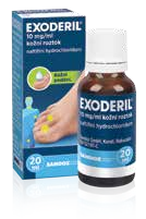 EXODERIL® 10 mg/ml kožní roztok, 20 ml