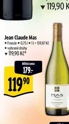   Jean Claude Mas 0,75 l