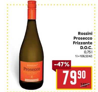 Rossini Prosecco Frizzante D.O.C. 0,75l