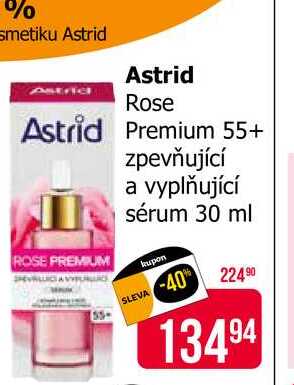 Astrid Premium 55+ zpevňující a vyplňující sérum 30 ml 