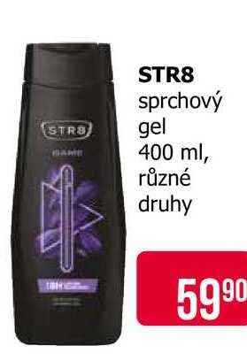 STR8 sprchový gel 400 ml, různé druhy 