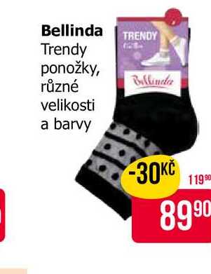 Bellinda Trendy ponožky, různé