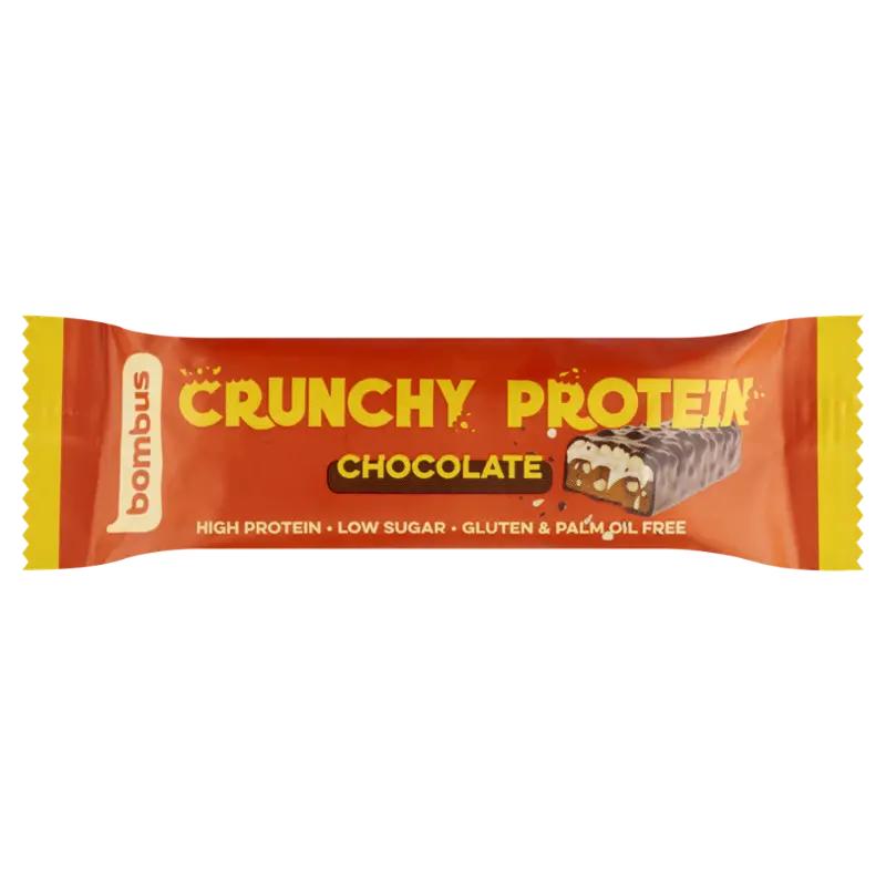 Bombus Proteinová tyčinka Crunchy Chocolate, 50 g