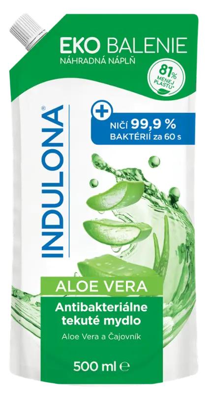 Indulona Antibakteriální tekuté mýdlo Aloe vera, 500 ml