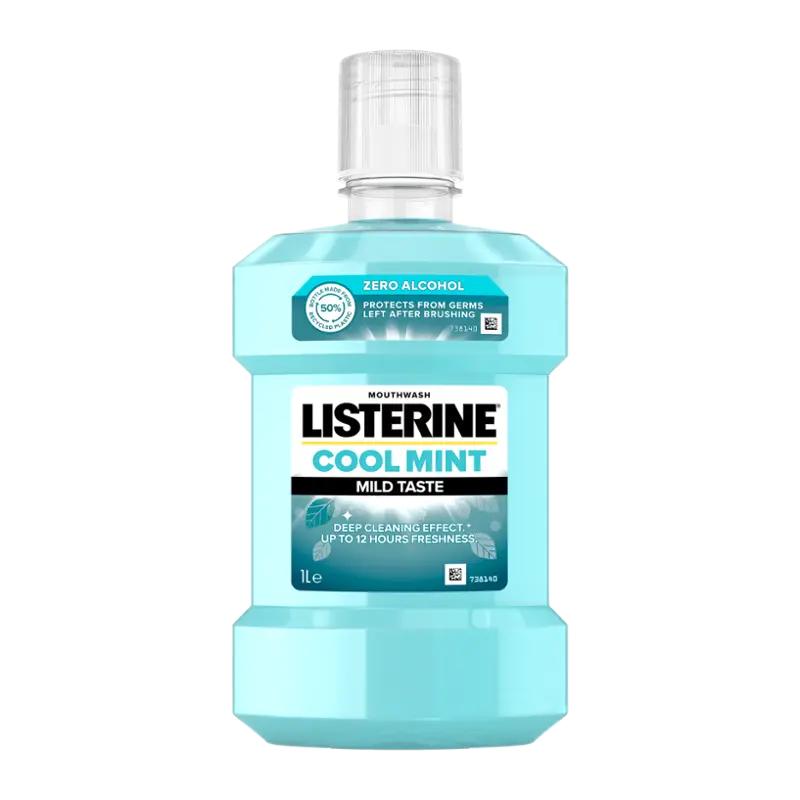 Listerine Ústní voda Cool Mint Mild Taste, 1 l