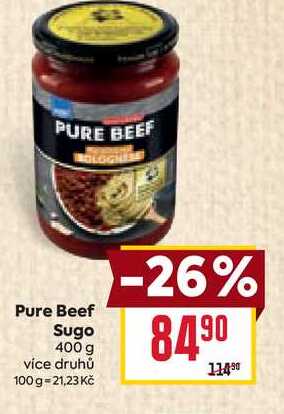 Pure Beef Sugo 400 g 