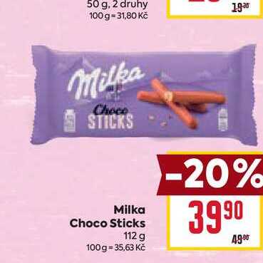 Milka Choco Sticks 112 g 