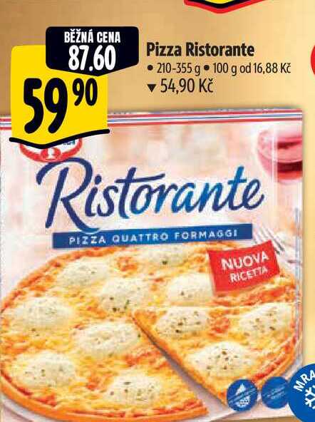   Pizza Ristorante 210-355 g 