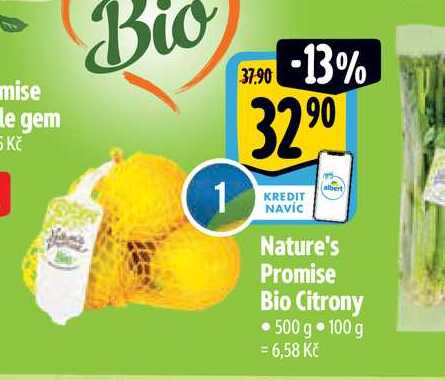   Nature's Promise Bio Citrony 500 g  