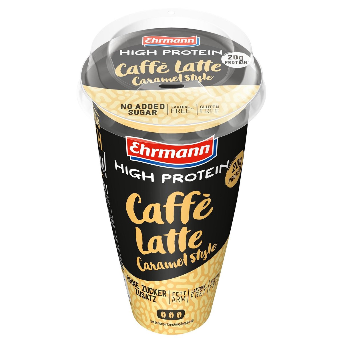 Ehrmann High Protein caffè latte caramel style