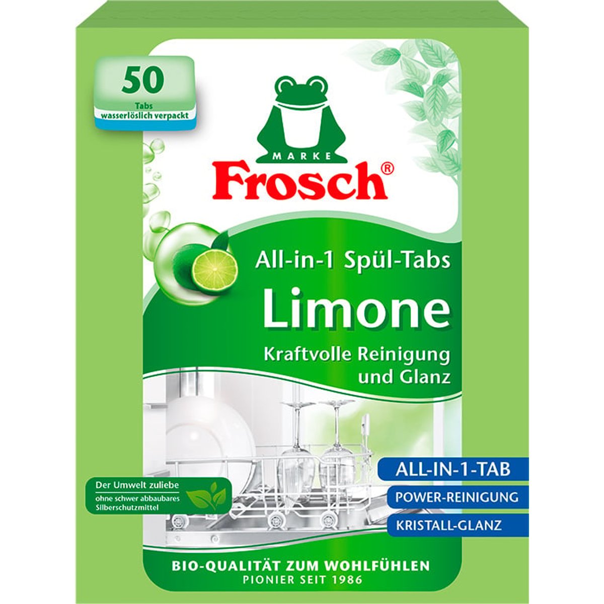Frosch EKO All-in-one tablety do myčky citron