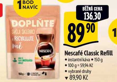 Nescafé Classic Refill, 150 g