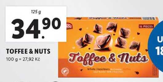 TOFFEE & NUTS, 125 g