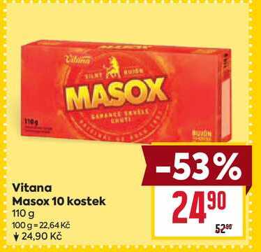 Vitana Masox 10 kostek 110 g  