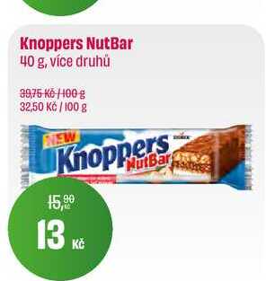 Knoppers NutBar 40 g, více druhů 