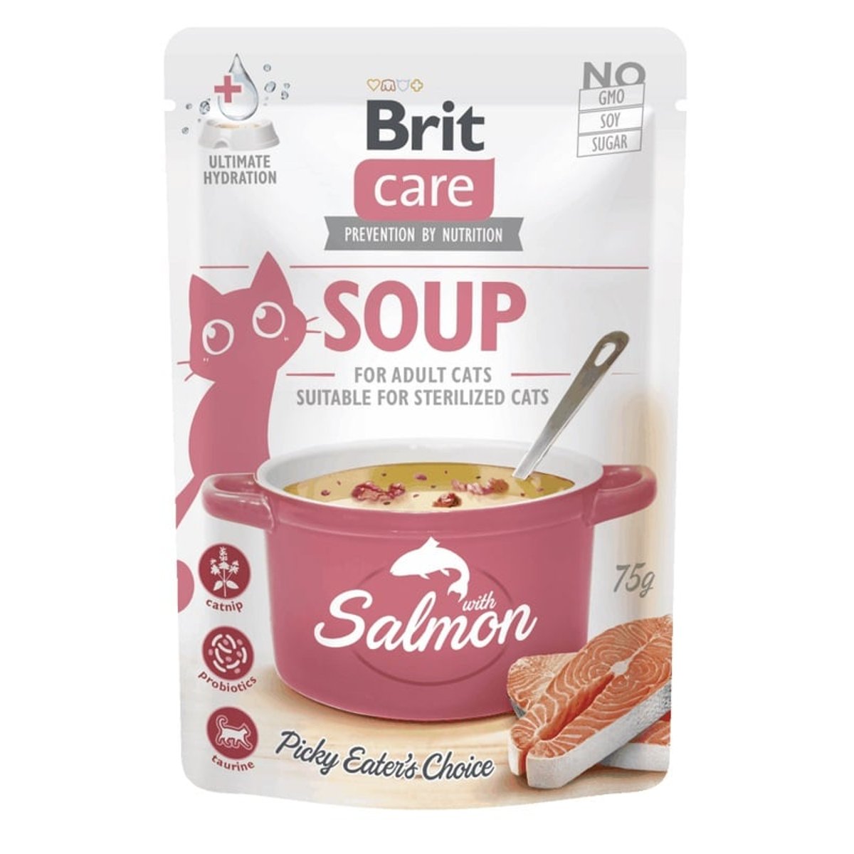 Brit Care Salmon polévka pro kočky